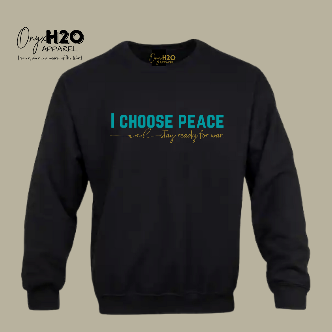 **NEW** I Choose Peace Crewneck Sweatshirt